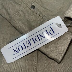 Pendleton Beige button up shirt
